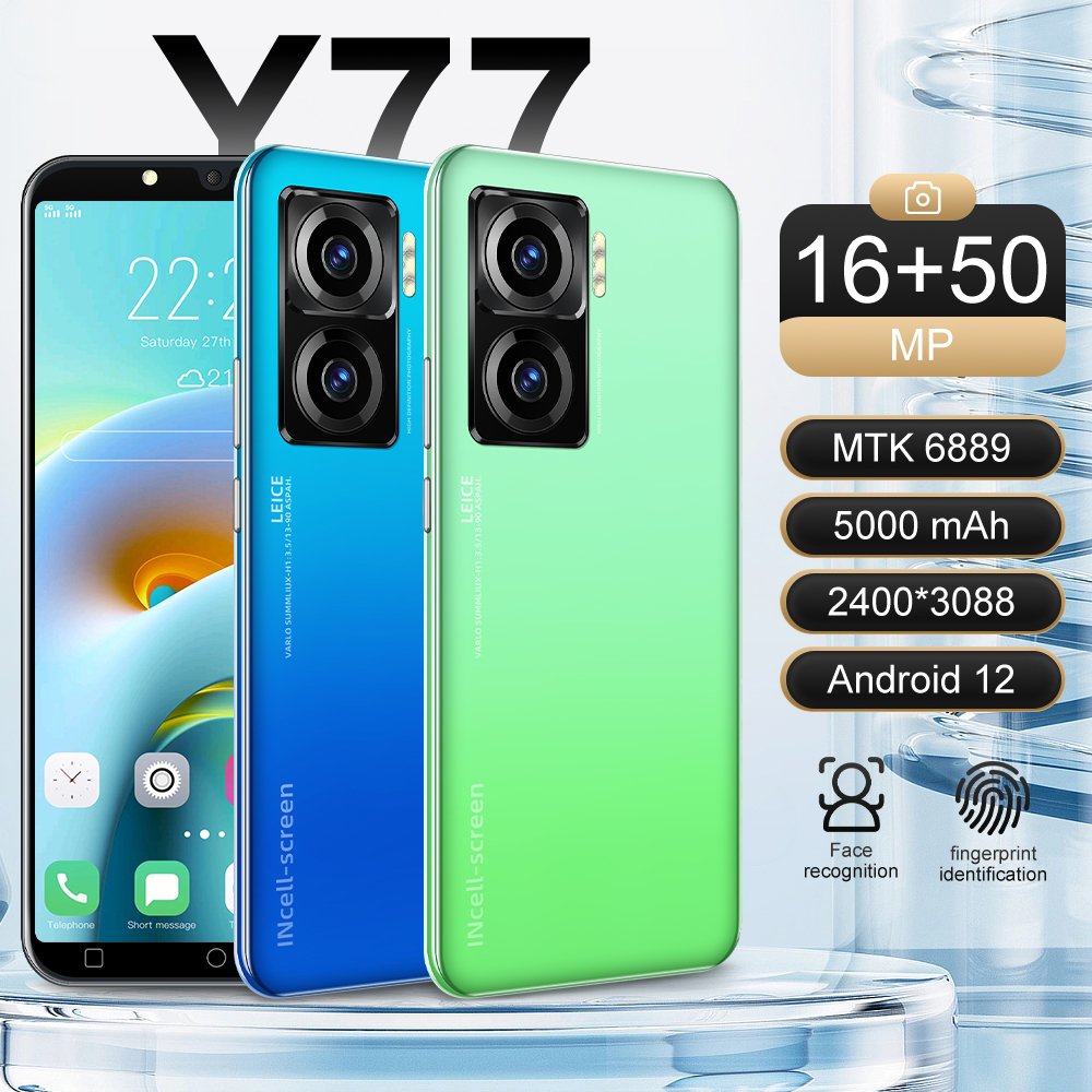 3g y 4g smartphone baby Y77 accessories 2023 mobil phone 5g